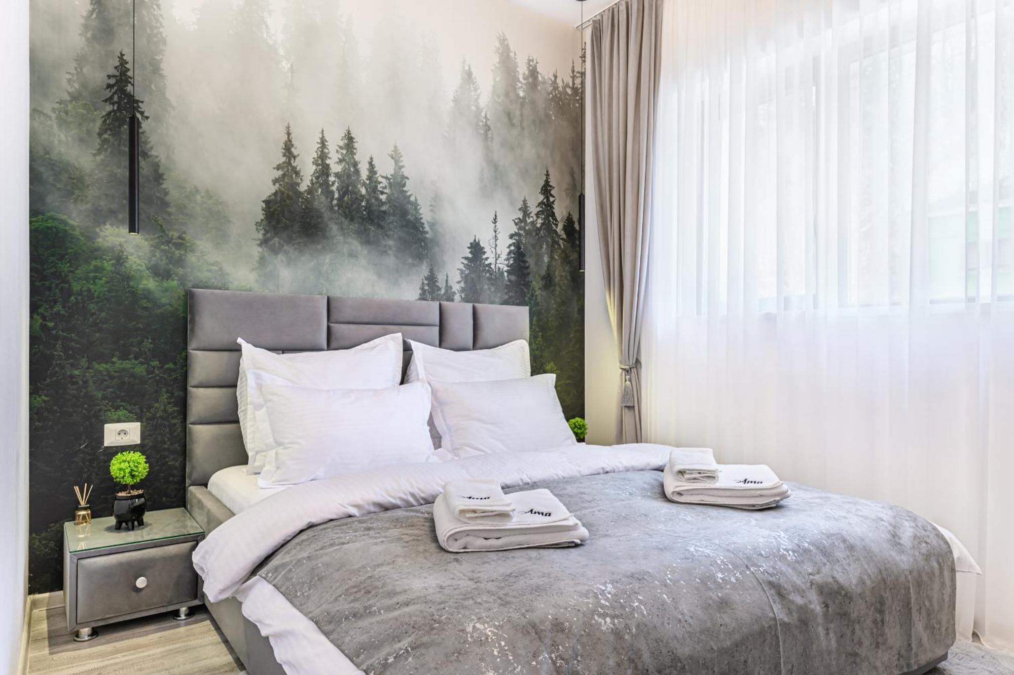 Ama Garden Apartment Буштени Экстерьер фото
