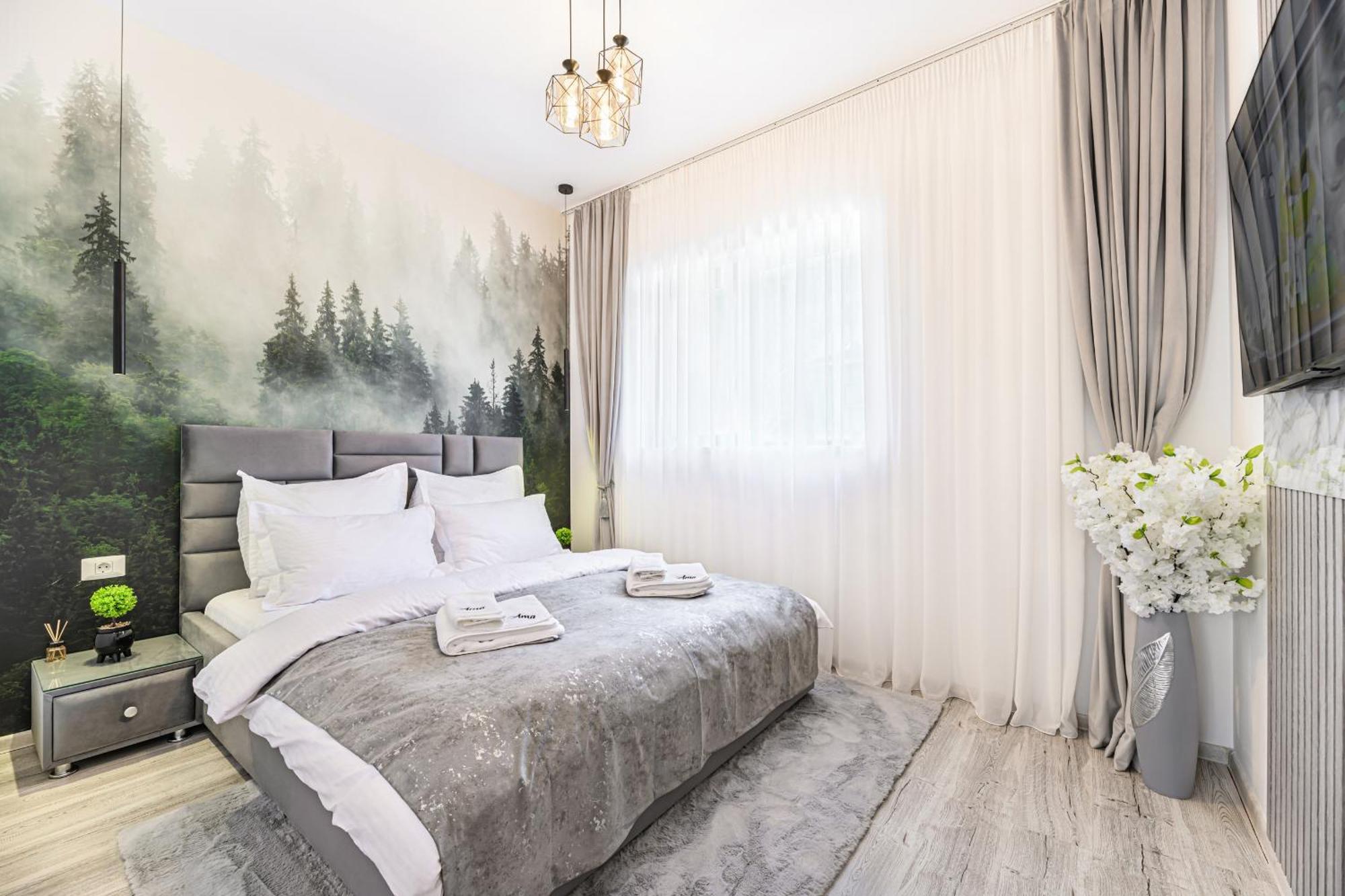 Ama Garden Apartment Буштени Экстерьер фото